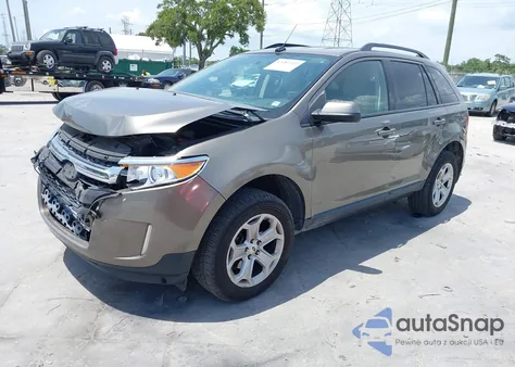 2014 Ford Edge Sel из США, поврежденный, VIN 2FMDK3JC2EBB73106